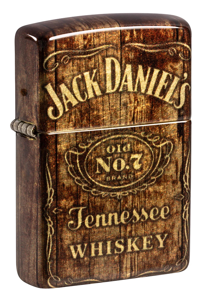 Зажигалка Classic 540 Tumbled Brass Zippo 46278 Jack Daniels Зажигалка Classic 540 Tumbled Brass Zippo 46278 Jack Daniels