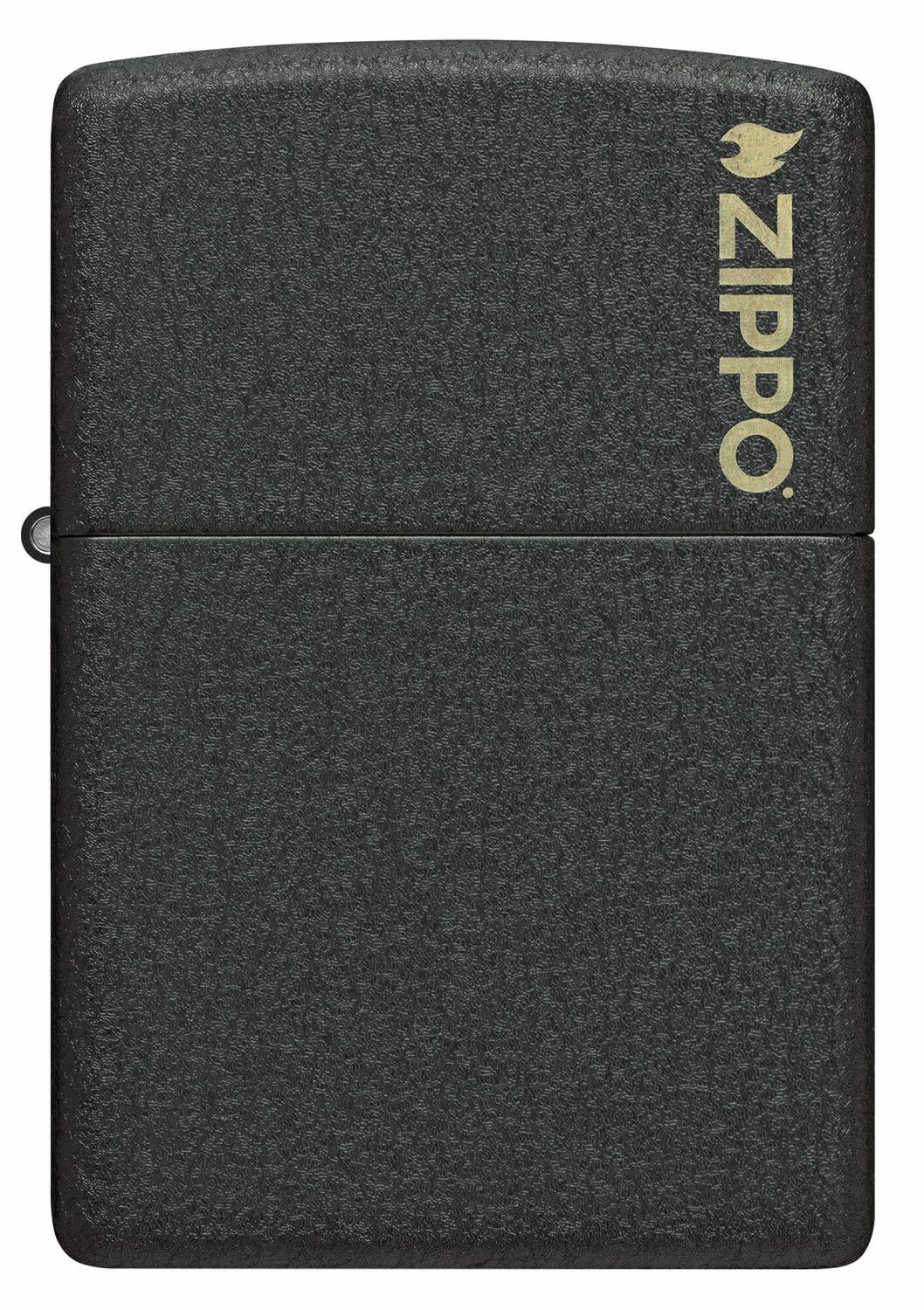 Зажигалка Classic Black Crackle Logo Zippo 236ZL Зажигалка Classic Black Crackle Logo Zippo 236ZL