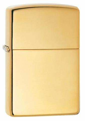 Зажигалка High Polish Brass Zippo 254B