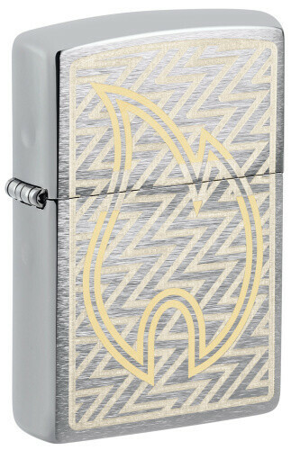 Зажигалка Classic Brushed Chrome Zippo 48789