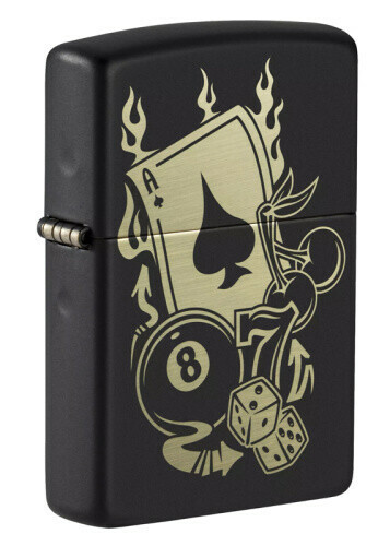 Зажигалка Classic Black Matte Zippo 49257