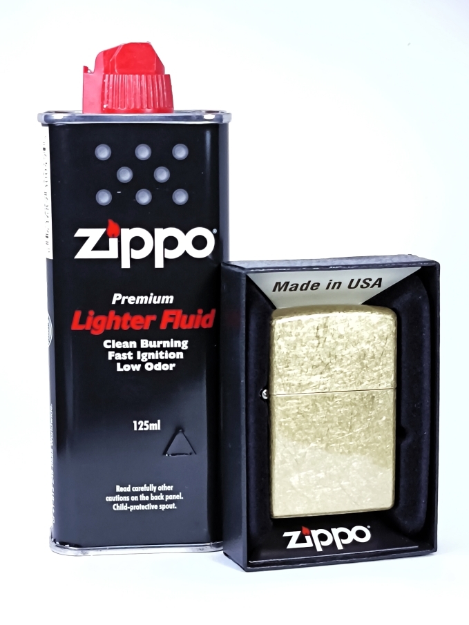 Зажигалка Classic Street Chrome Zippo 48267, топливо 125мл.