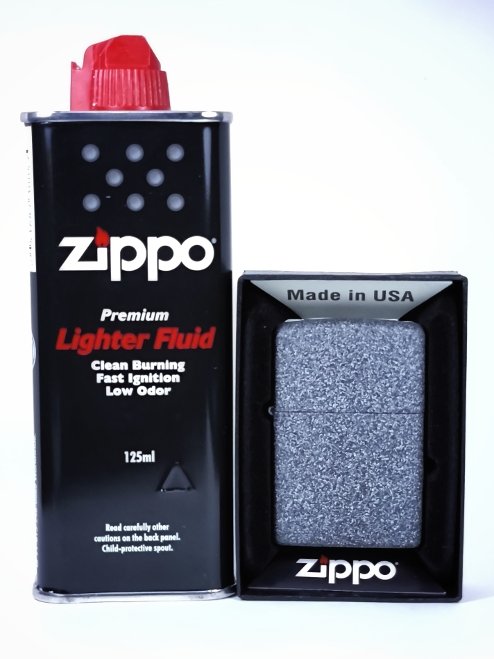 Зажигалка Classic Iron Stone Zippo 211, топливо 125мл.