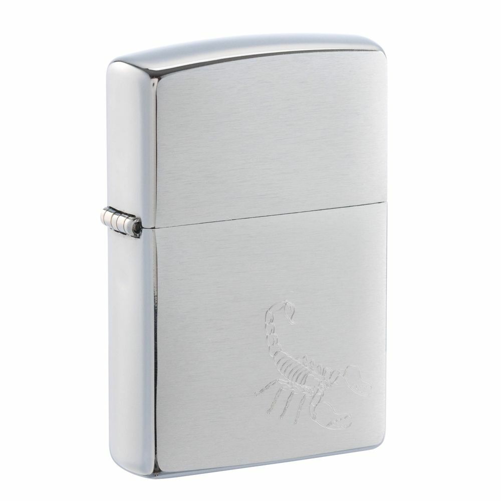 Зажигалка Classic Brushed Chrome Zippo 29684 Scorpion