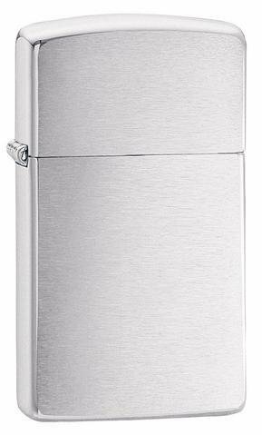 Зажигалка Slim Brushed Chrome Zippo 1600