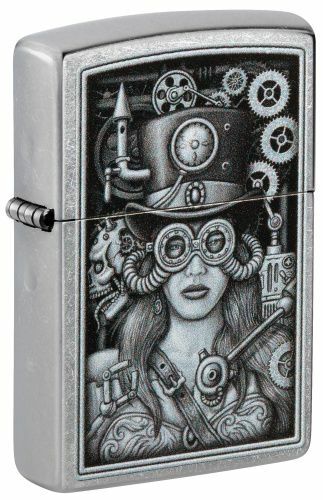 Зажигалка Classic Street Chrome Zippo Steampunk 48387