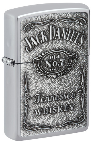 Зажигалка Classic High Polish Chrome Zippo 250JD.427 Jack Daniels