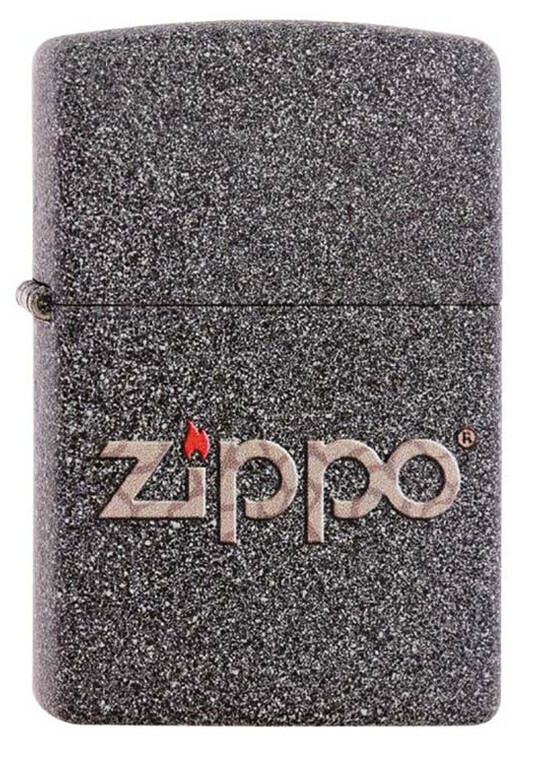 Зажигалка Classic Iron Stone Zippo 211 Snakeskin Logo