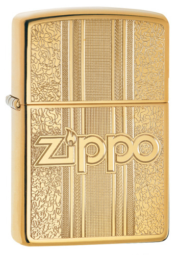 Зажигалка High Polish Brass Zippo 29677 Pattern Design